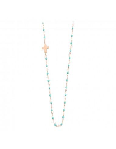 COLLIER GIGI CLOZEAU OR ROSE CROIX chez Cornerstreet bien 