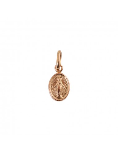 PENDENTIF GIGI CLOZEAU OR ROSE MADONE de France