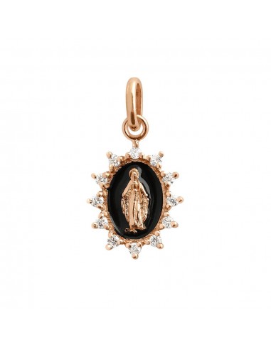 PENDENTIF GIGI CLOZEAU MADONE SUPREME PM OR ROSE DIAMANTS meilleur choix