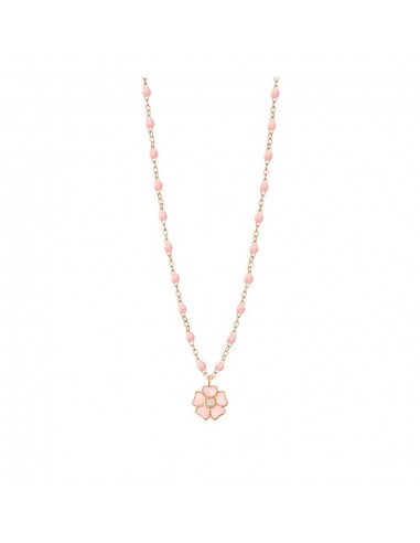 COLLIER GIGI CLOZEAU ROSE BEBE FLEUR DIAMANT OR ROSE vente chaude votre 