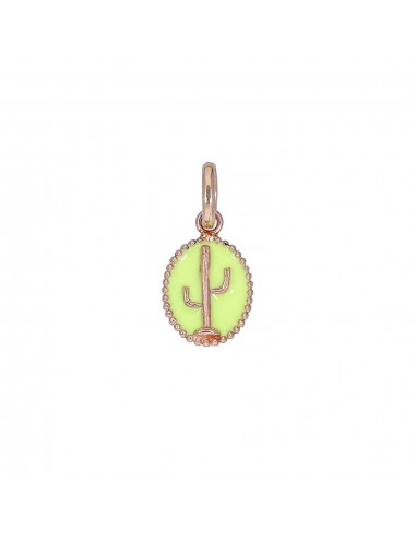 PENDENTIF GIGI CLOZEAU CACTUS OR ROSE JAUNE store