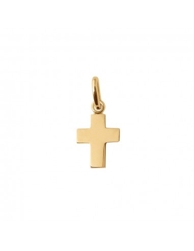 PENDENTIF GIGI CLOZEAU OR JAUNE CROIX en linge