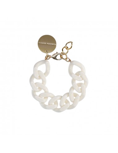 BRACELET BLANC VANESSA BARONI Les êtres humains sont 