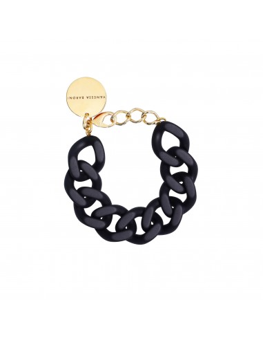 BRACELET NOIR MAT VANESSA BARONI la livraison gratuite