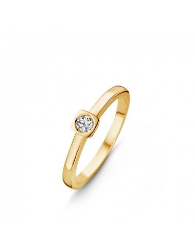 BAGUE OR JAUNE DIAMANT ASTORG 1895 brillant des détails fins