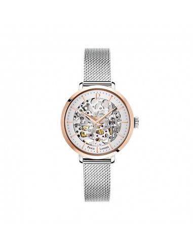 MONTRE PIERRE LANNIER FEMME AUTOMATIC ROSE/ARGENTE l'évolution des habitudes 