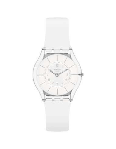 MONTRE SWATCH WHITE CLASSINESS AGAIN ou a consommer sur place