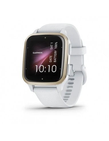 MONTRE CONNECTEE Venu® Sq 2 Cream Gold avec bracelet silicone blanc 50-70% off 