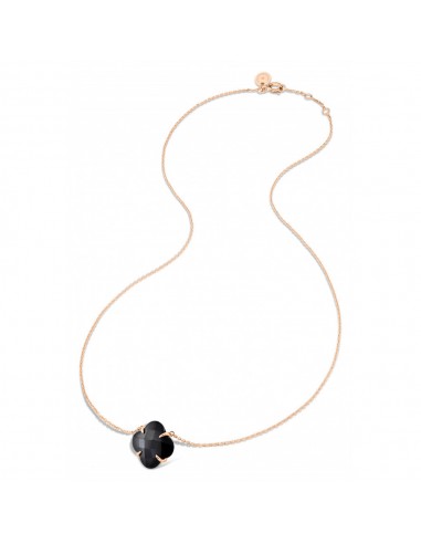 MORGANNE BELLO COLLIER VICTORIA ONYX OR ROSE ou a consommer sur place