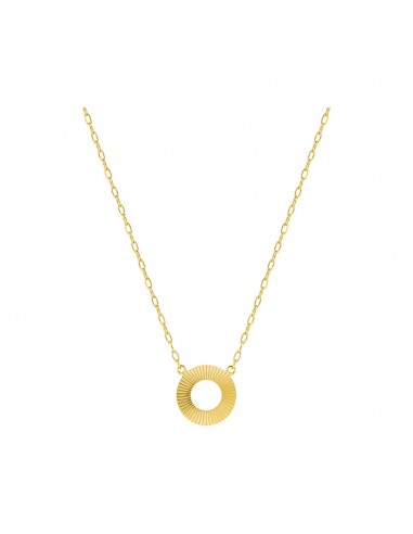 COLLIER OR JAUNE 375 pas chere