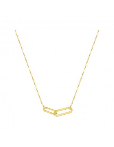 COLLIER OR JAUNE 375 pas cher