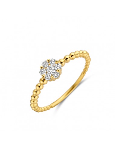 BAGUE OR JAUNE DIAMANTS ASTORG 1895 les ctes