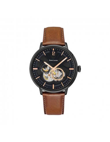 MONTRE PIERRE LANNIER HOMME TRIO AUTOMATIC NOIR destockage