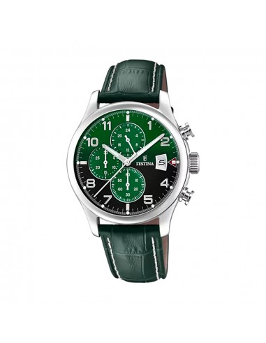 MONTRE CHRONGRAPHE FESTINA F20375/8 VERT la livraison gratuite