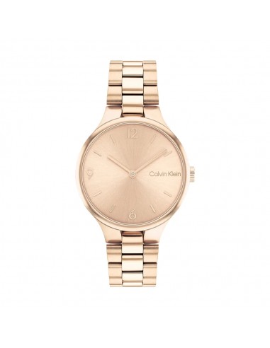 MONTRE CALVIN KLEIN LINKED DORE ROSE soldes