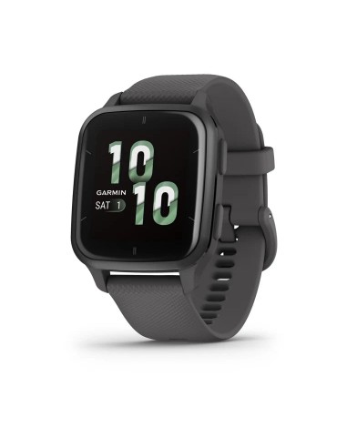 MONTRE CONNECTEE GARMIN Venu® Sq 2 Grey bracelet gris foncé 010-02701-10 la colonne vertébrale