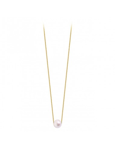 COLLIER CLAVERIN SIMPLY PEARLY PERLE BLANCHE OR JAUNE shop