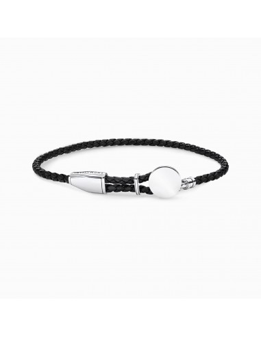 BRACELET THOMAS SABO CUIR MEDAILLE ARGENT Dans la société mordern