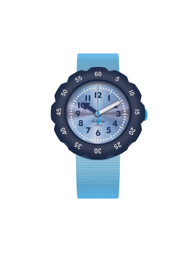 MONTRE FLIK FLAK SHADES OF BLUE une grave pollution 