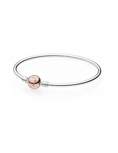 Bracelet Jonc Pandora Moments fermoir doré rose Les êtres humains sont 