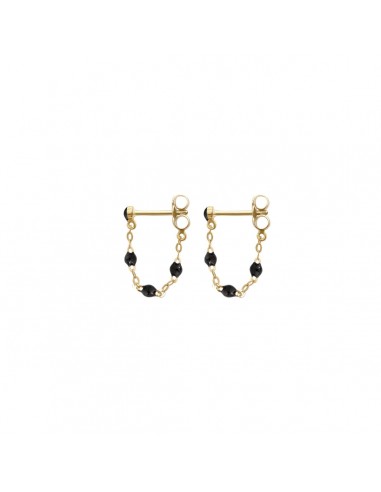 BOUCLES D'OREILLES GIGI CLOZEAU CLASSIQUE OR JAUNE soldes