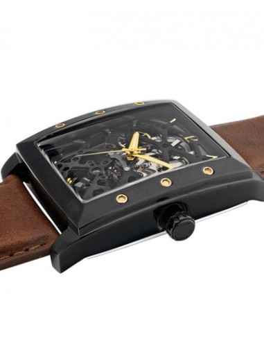 MONTRE PIERRE LANNIER HOMME HECTOR NOIR CUIR Voir les baskets