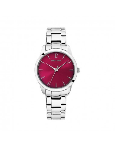 MONTRE PIERRE LANNIER DAME ROXANE ARGENTE/FRAMBOISE 066M651 plus qu'un jeu 