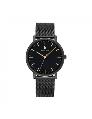 MONTRE PIERRE LANNIER HOMME ESSENTIAL NOIR MILANAIS la chaussure