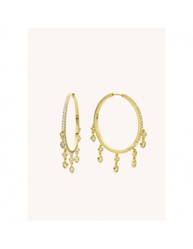 BOUCLES D'OREILLES MYA BAY - BOLLY HOOPS la colonne vertébrale