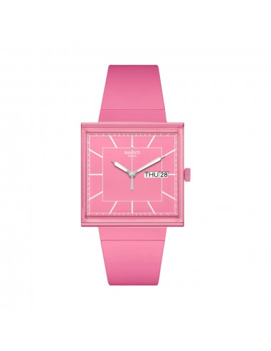 MONTRE SWATCH BIOCERAMIC WHAT IF…ROSE? Jusqu'à 80% De Réduction