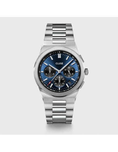 VIGOUREUX CHRONO STEEL DARK BLUE, SILVER COLOUR Voir les baskets