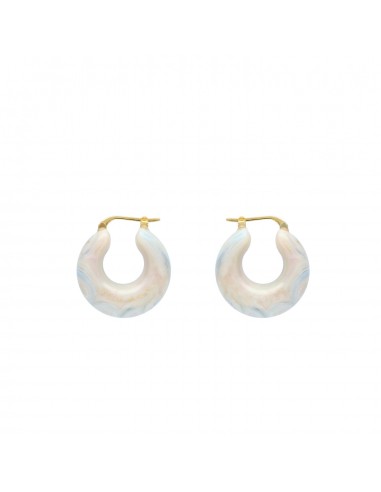 BOUCLES D'OREILLES CIRCLET EARRING BEIGE MULTI VANESSA BARONI 2024