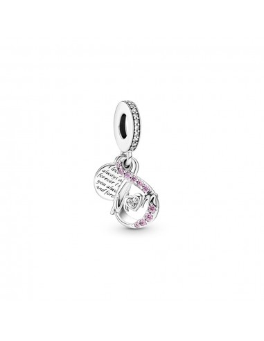 Charm Pandora Pendant Double Mom et Infini Pavé chez Cornerstreet bien 