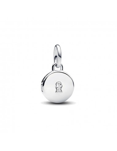 Charm Pandora Pendant Médaillon Amour Ouvrable et Gravable Argent outlet