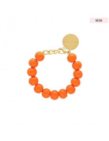 BRACELET MINI BEADS NEON ORANGE VANESSA BARONI de la marque