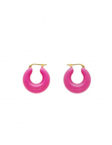 BOUCLES D'OREILLES CIRCLET EARRING PINK VANESSA BARONI l'évolution des habitudes 