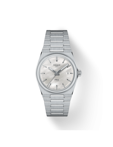 TISSOT PRX 35 MM NACRE BLANCHE de pas cher