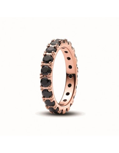 Bague Pandora Éternité Rang Scintillant Noir JUSQU'A -70%! 