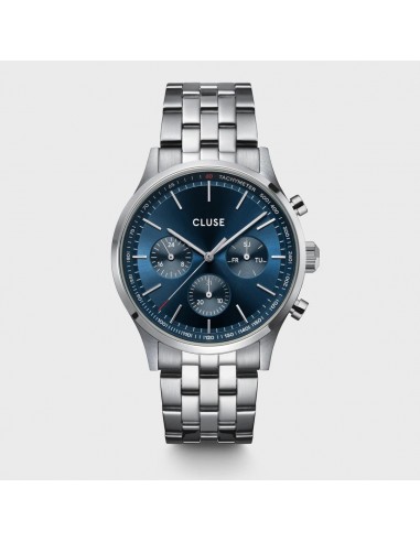 ANTHEOR MULTIFUNCTION WATCH STEEL BLUE, SILVER COLOUR En savoir plus