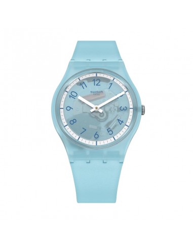 MONTRE SWATCH LIGHTBLUE PAY! les muscles