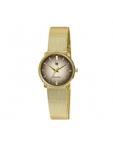 MONTRE LIP DAUPHINE MARRON DORE shop