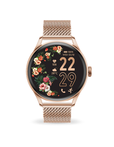 ICE SMART TWO ROSE-GOLD MILANESE en stock