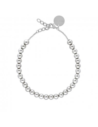 MINI BEADS NECKLACE SILVER VANESSA BARONI online