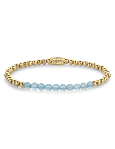 BRACELET REBEL & ROSE BLUE SKY MEETS YELLOW GOLD Les êtres humains sont 