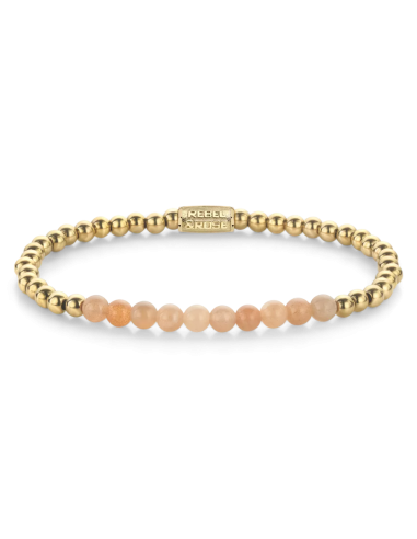 BRACELET REBEL & ROSE SUNSTONE MEETS YELLOW GOLD de l' environnement