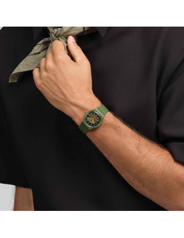 MONTRE SWATCH THRU THE GREENERY Les êtres humains sont 