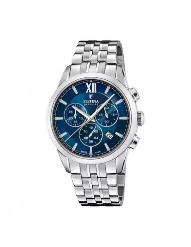 MONTRE FESTINA SWISS MADE F20040/2 BLEU le des métaux précieux