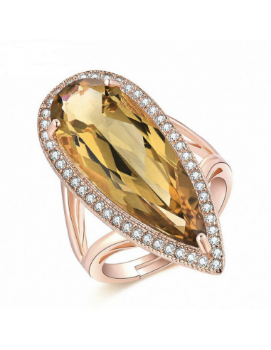 Bague Citrine: Charme Lumineux Comparez plus de prix