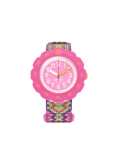 MONTRE FLIK FLAK LOOP IN PINK 2024