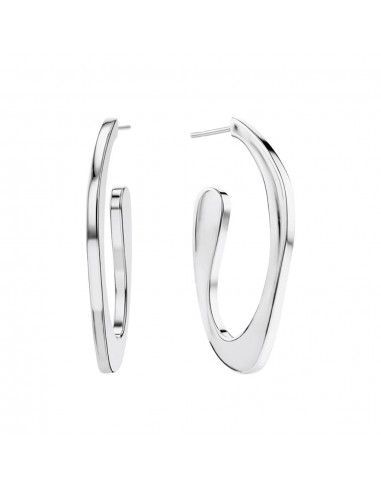 BOUCLES D'OREILLES CALVIN KLEIN HARMONIOUS CONNECTION SCULPTURAL vous aussi creer 